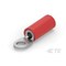 Te Connectivity Ring Terminal, #4 Stud Size, 16 AWG, 300 V, Nylon Insulated, Red 8-320882-1 - alternate 1